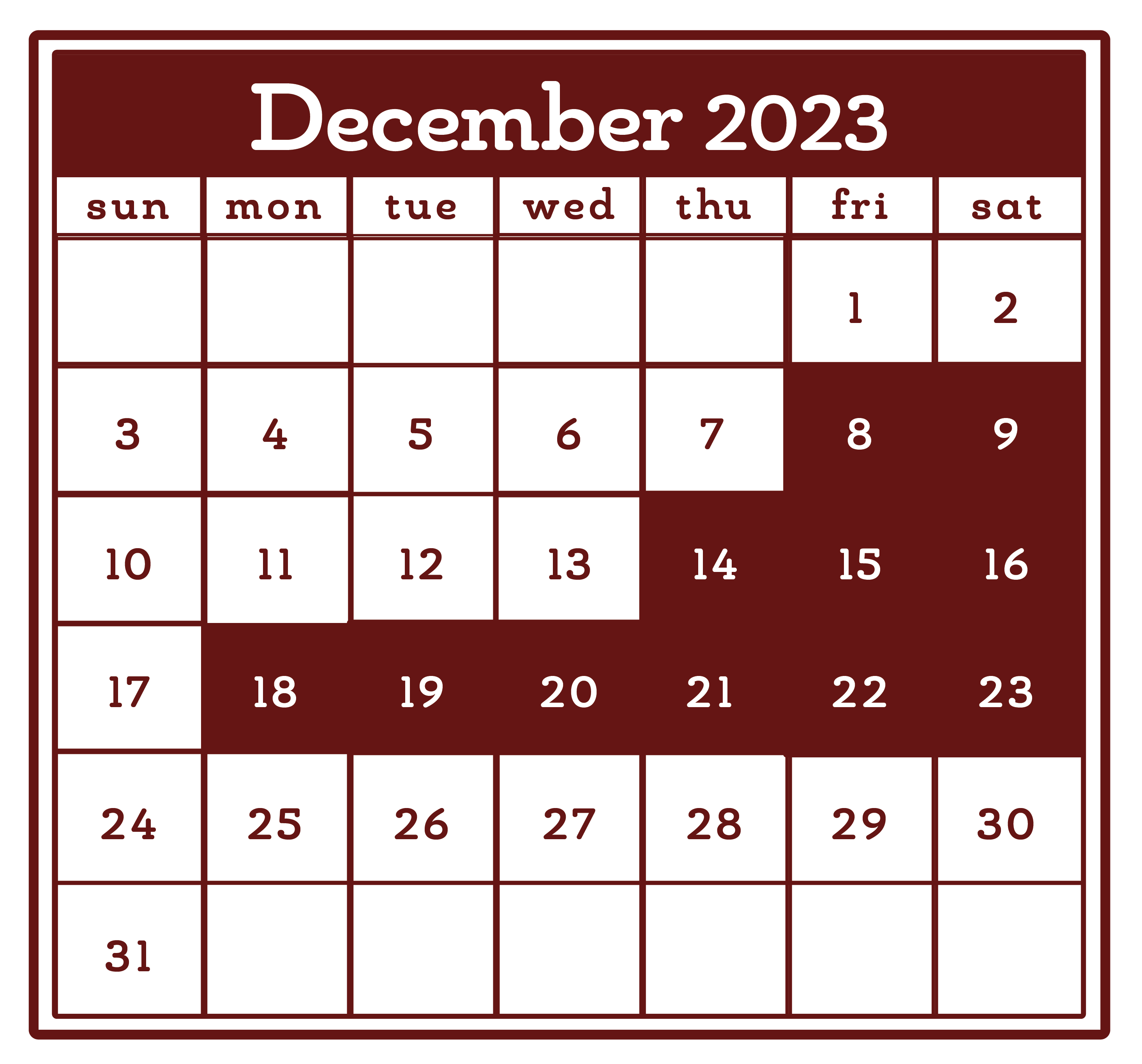 TCR-Calendar2023